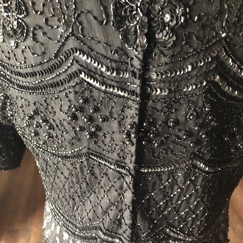 Vintage Beaded Blouse - Picture 4 of 5